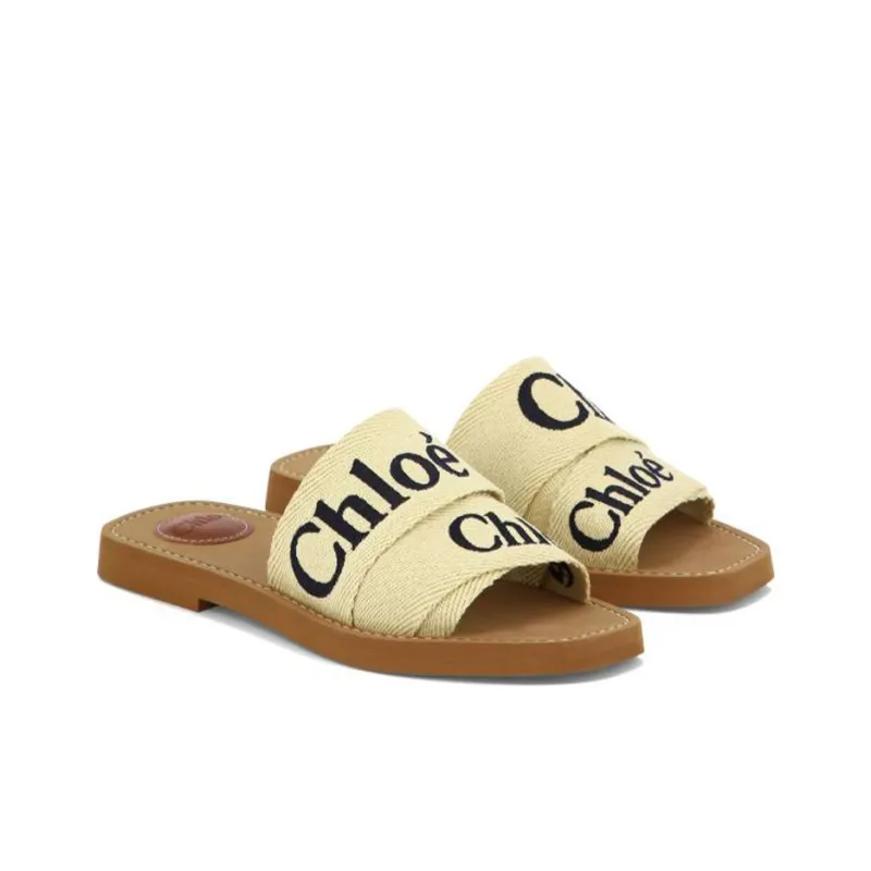 Chloé Woody Flat Mules Women's-2