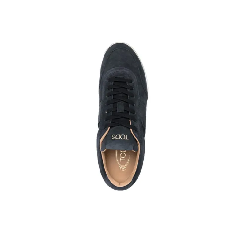TOD'S Tab Lace-Up Sneakers-4