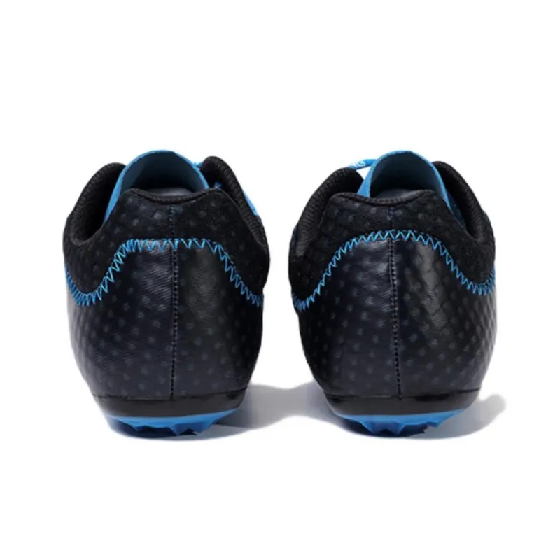 LiNing Wear Resistant Lightweight Rebound Low Top Running Shoes Men's Blue Black-3