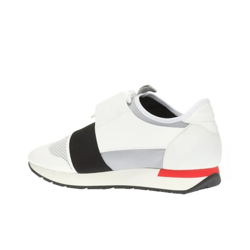 Balenciaga Race Runner 'White Black Grey'-2