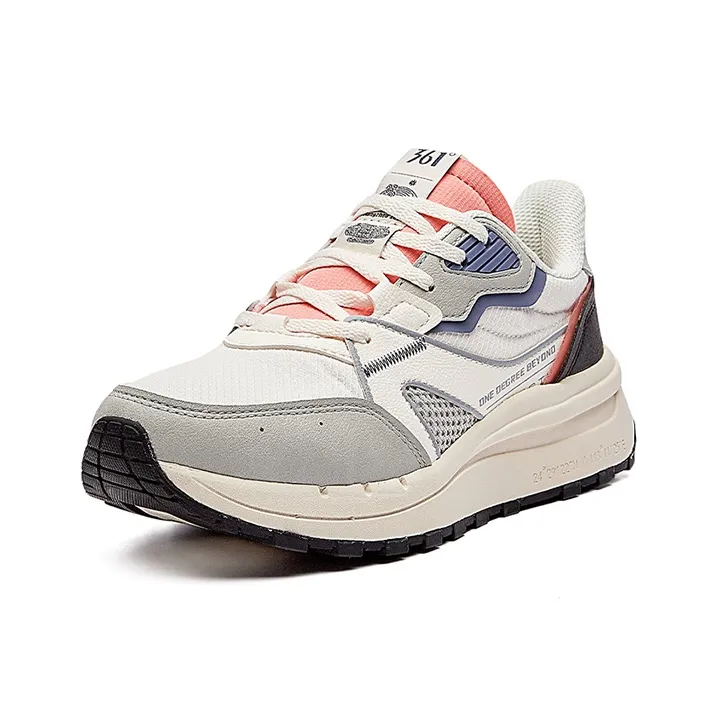 361° Vintage Culture Cushioning Slip Resistant Low Top Sports Casual Shoes Women's White Gray-2