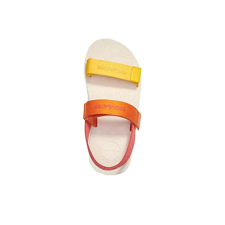 COACH One Strap Sandals Men's Rainbow-3