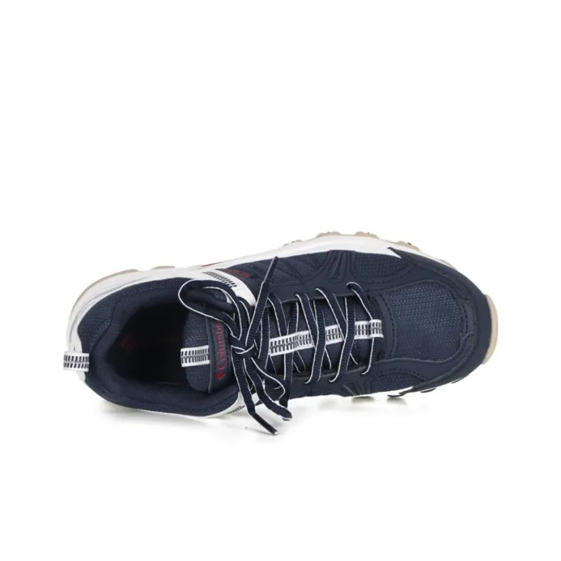 Columbia Anti Slip Wear Resistant Low Top Outdoor Shoes Women's White Blue-3