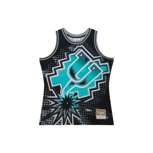 Mitchell Ness X NBA San Antonio Spurs Basketball Jerseys Men Black