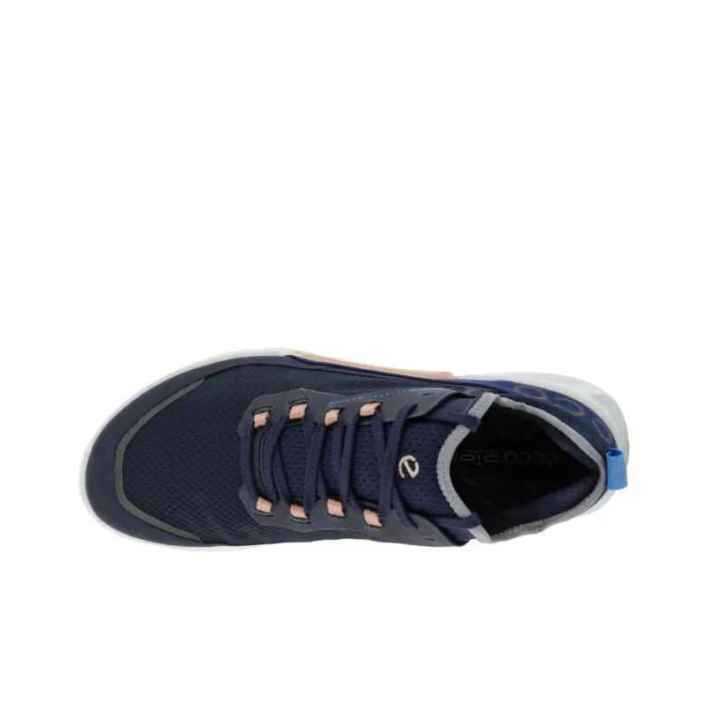 Ecco Low Top Sports Casual Shoes Women's Blue-3