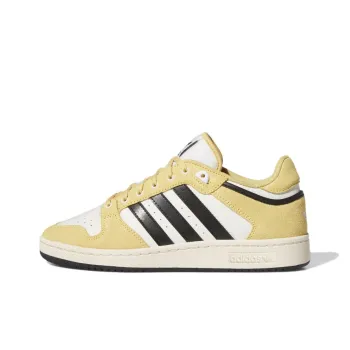 Adidas Originals CENTENNIAL RM Anti Slip Wear Resistant Low Top Skateboard Shoes Unisex Yellow Black White