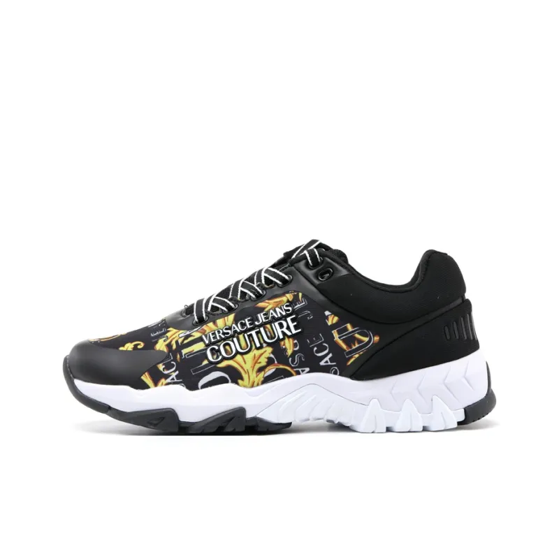 VERSACE JEANS Couture Sports Casual Shoes Women's Black-0