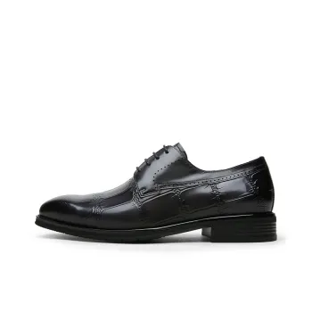 CROWN Dress Shoes Men's One Yard Larger