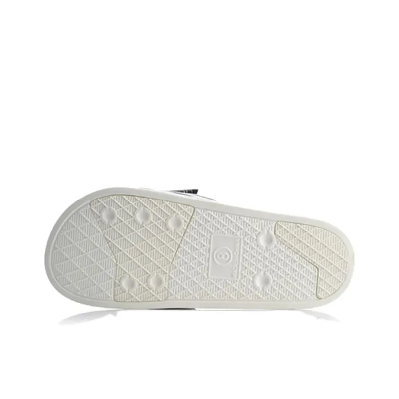 Disney x LiNing Quiet Abrasion Resistant Slide Slippers Men's White-4