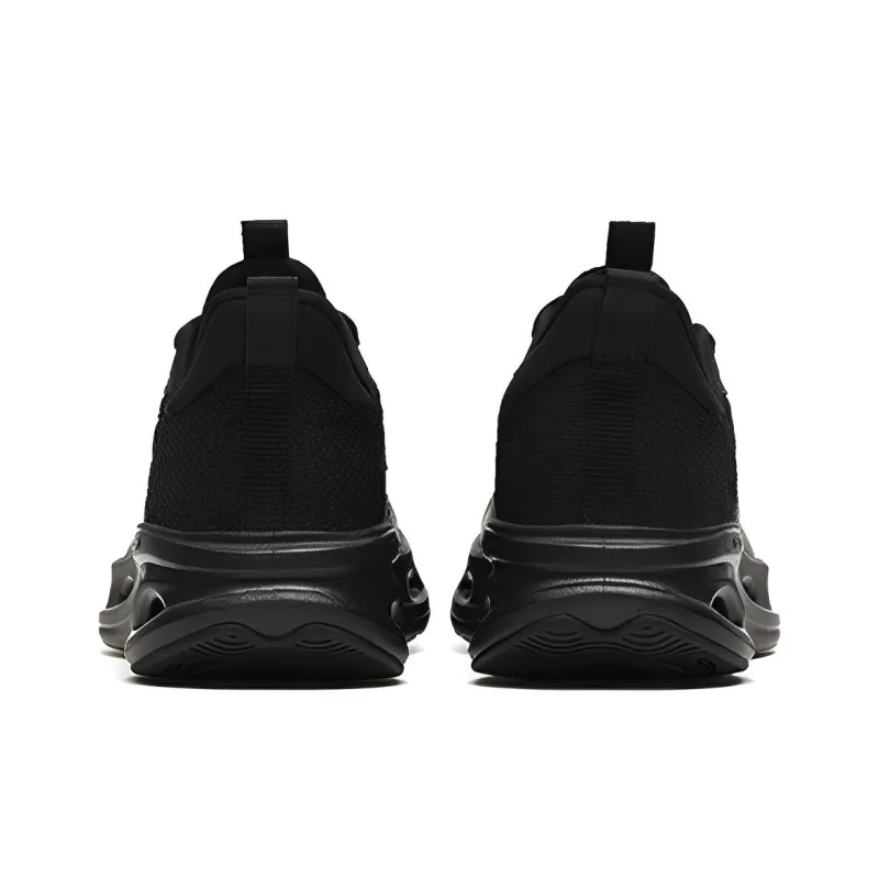 Anta Breathable Lightweight Rebound Low-Top Running Shoes Men's Bright Black-3