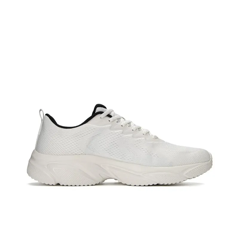 XTEP Slip Resistant, Abrasion Resistant, Lightweight Low Top Running Shoes Men's White-1
