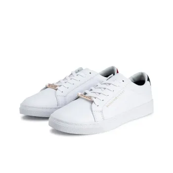 Tommy Hilfiger Low Top Skateboard Shoes Women's White