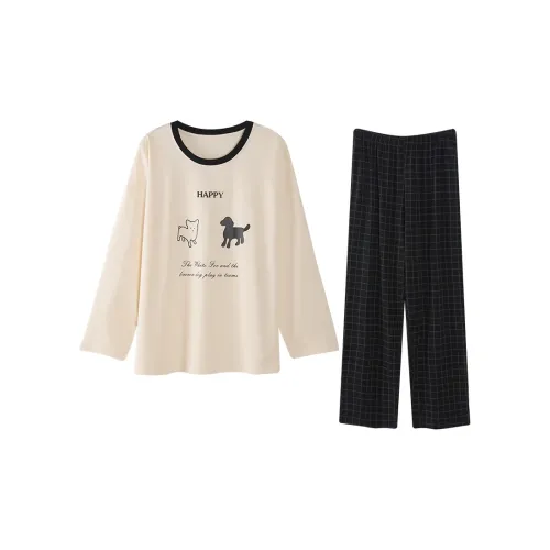 Kerener Pajama Set Women's Apricot