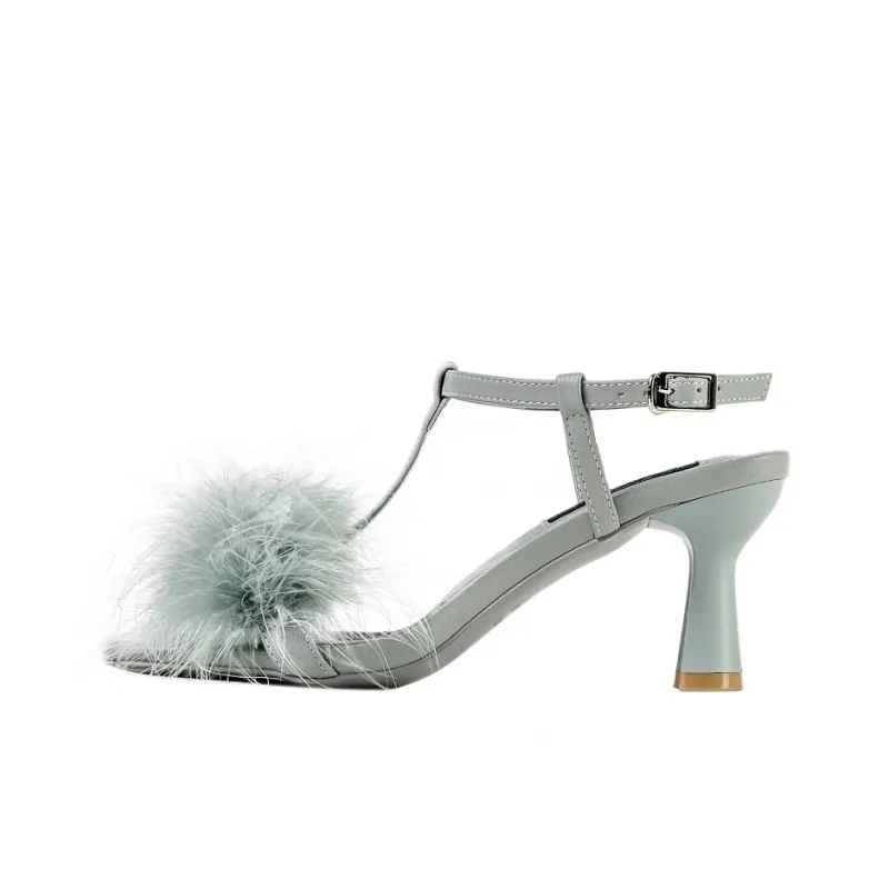 Wonderful Couple Strap Sandals 7.5cm Women's-5