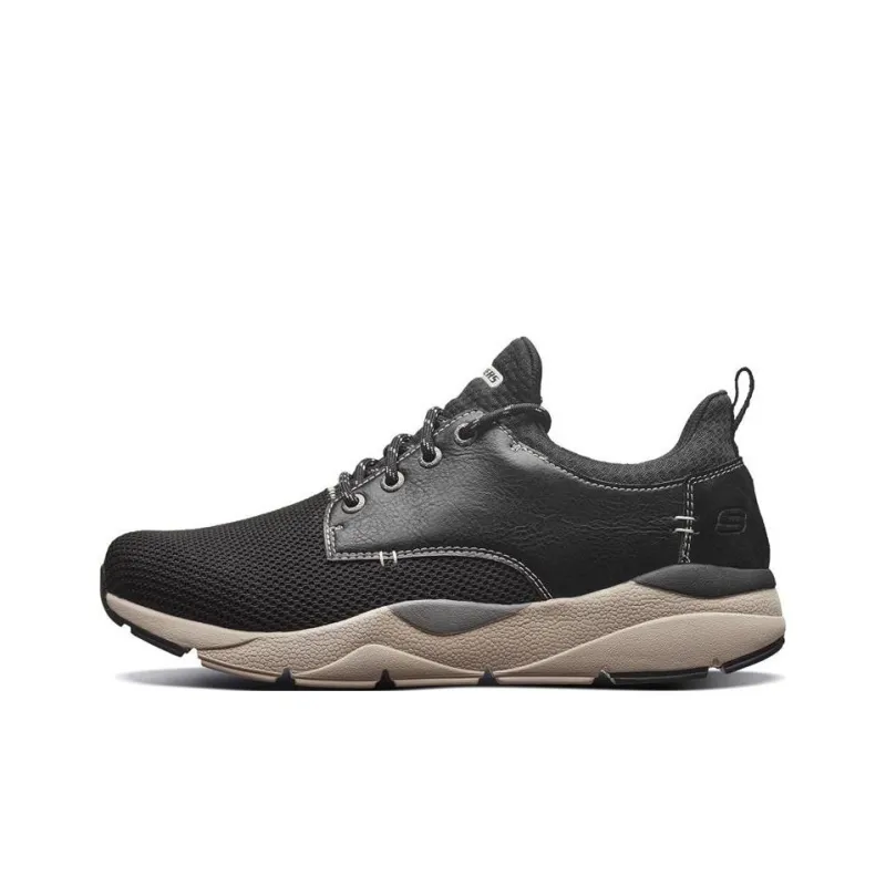 Skechers Recent Anti-Slip Wear-Resistant Low-Top Sports Casual Shoes Black-0