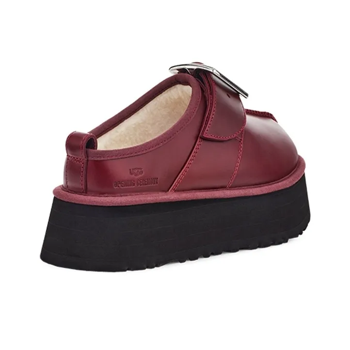 OC x UGG Stylish Sandal Unisex Red Brown-3