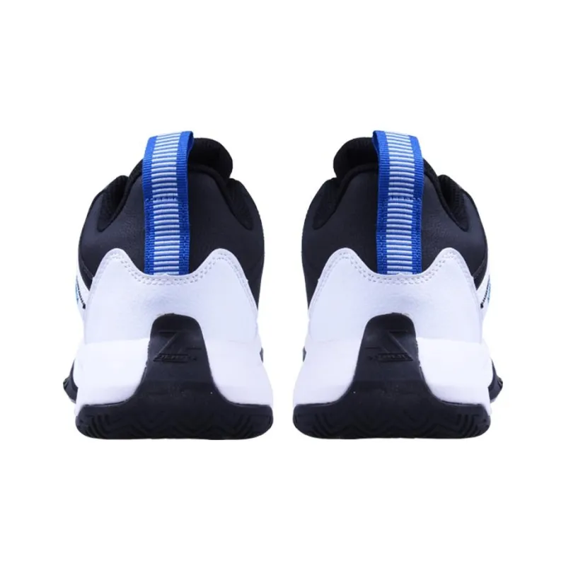 XTEP Cushioned Anti Slip And Wear Resistant Warm Low Top Running Shoes Men's White Black-4
