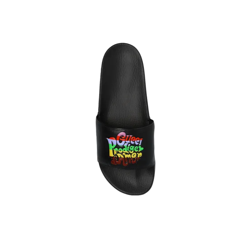 GUCCI Prodigy D'amor Slide 'Black'-4