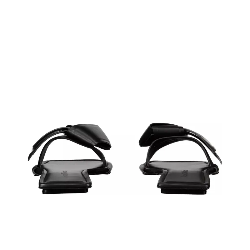 Acne Studios Bow-detailing Leather Slides-3
