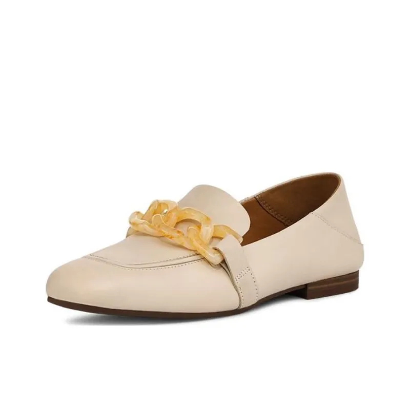 UGG Women's Casual Shoes Women's Low Top Almond White/Black-1