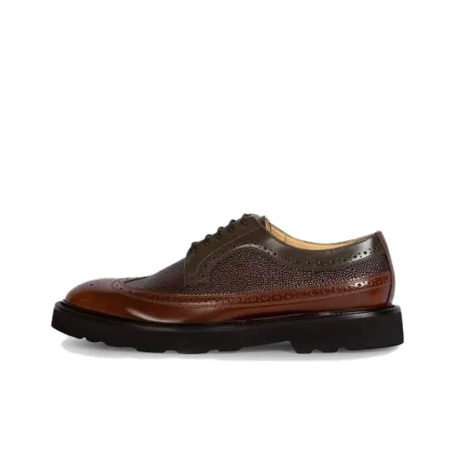 Paul Smith Dress Shoes Men Low-Top Chocolate