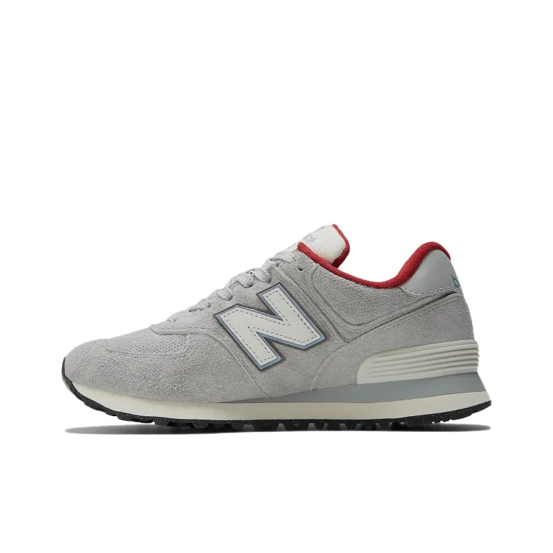 New Balance 574 Blue Varsity Red Women's-0