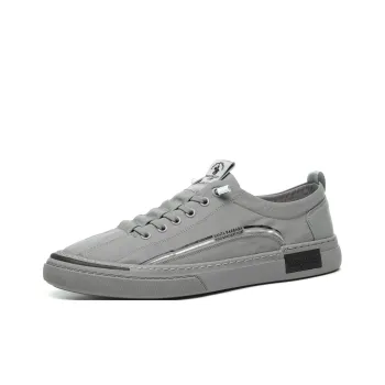 SANTA BARBARA POLO & RACQUET CLUB Low-Top Canvas Shoes Men's Gray