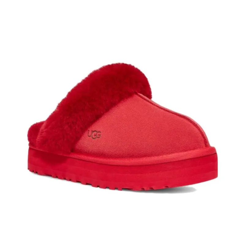 UGG Disquette Slipper Samba Red Women's-2
