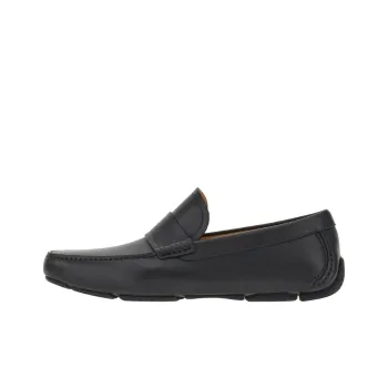 FERRAGAMO Slip on Leather Loafers