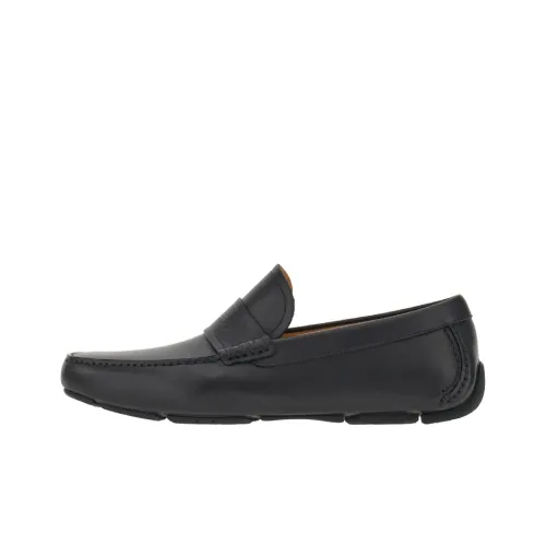 FERRAGAMO Slip-on Leather Loafers