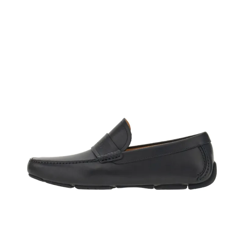 FERRAGAMO Slip on Leather Loafers-0