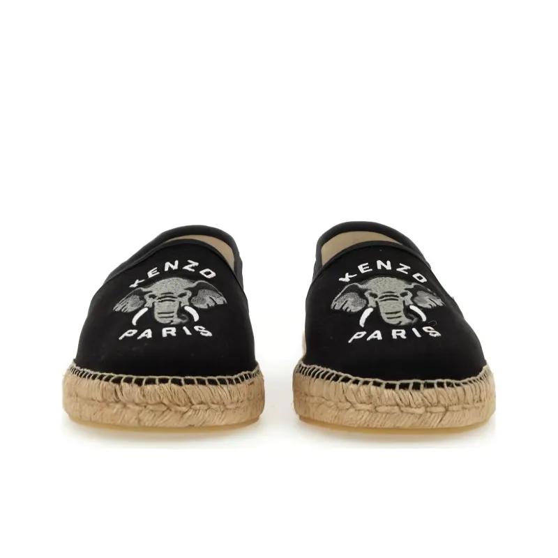 KENZO Elephant Canvas Espadrilles-2