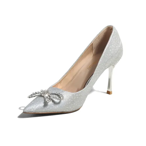 GARDEN CAT High Heels Women's Silver