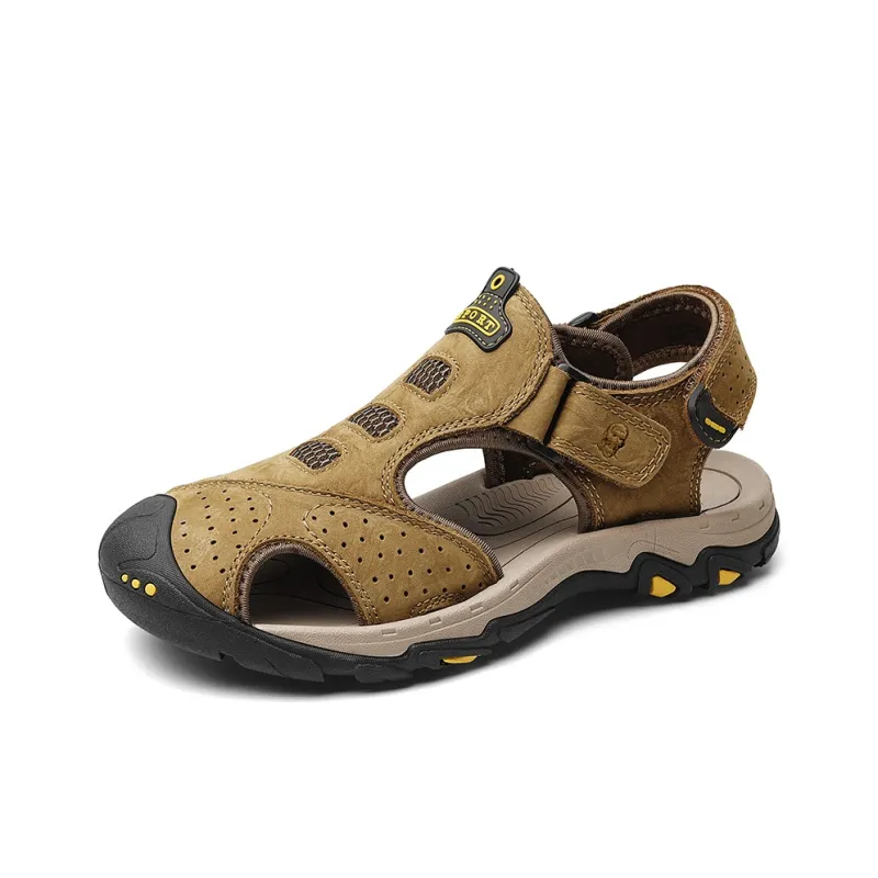 LAORENTOU River Trekking Shoes Men Black/Brown/Khaki-9