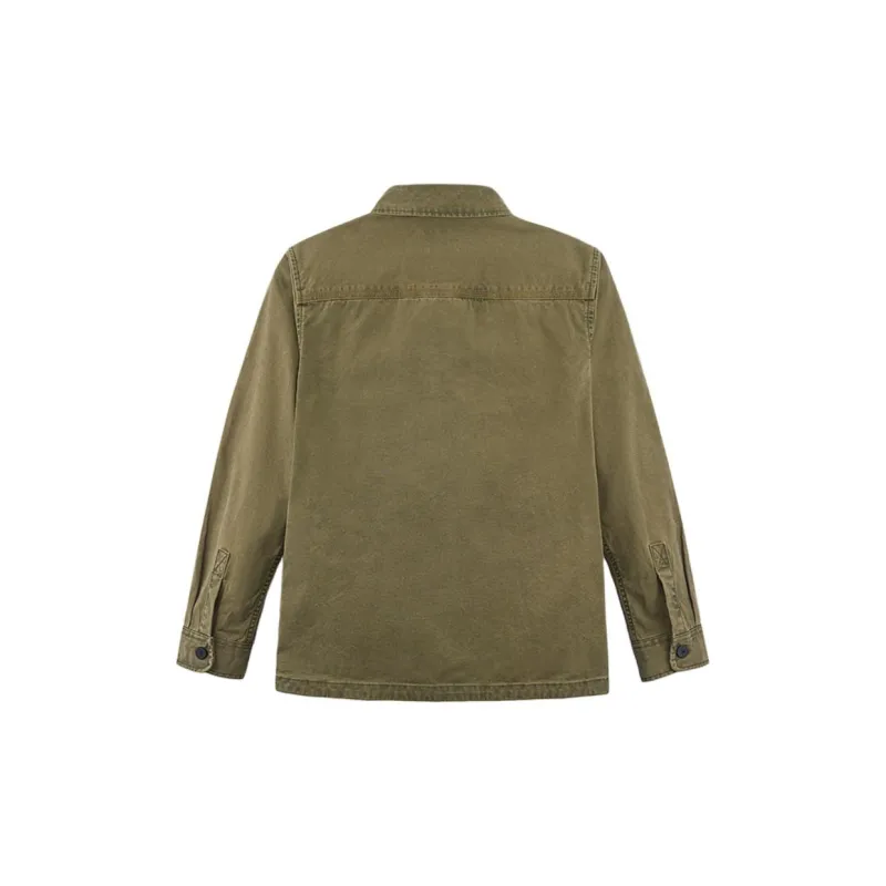 Timberland Shirt Men's Dark Olive Green-1