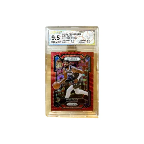 PANINI 23 24 Panini Prizm Irving, Red Ripple, Holographic Card GBTC Grading 9.5 Graded Cards 1 Pc