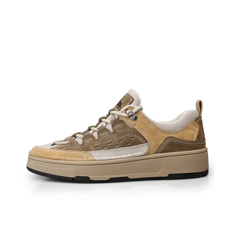 BECK Wear-resistant And Lightweight Low-Top Skateboard Shoes 4cm Women's-5