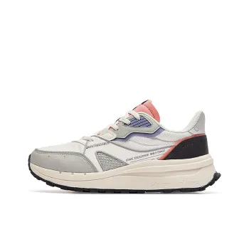 361° Vintage Culture Cushioning Slip Resistant Low Top Sports Casual Shoes Women's White Gray
