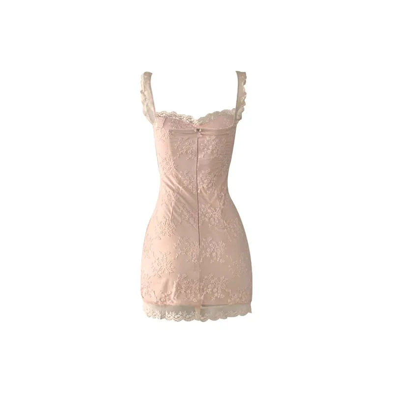 JOSR Slip Dresses Women's Pink-1