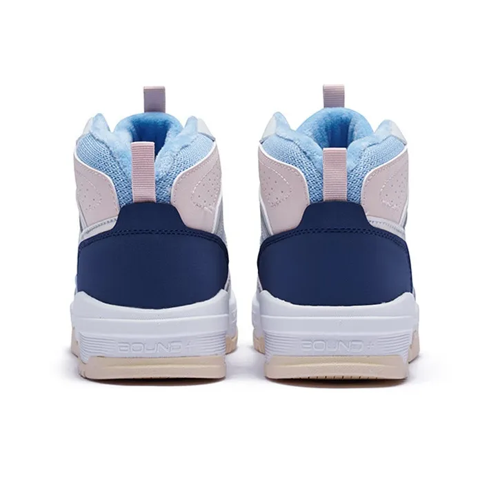361° Thermal Slip Resistant And Abrasion Resistant High Top Skateboard Shoes Women's Hazy Gray-3