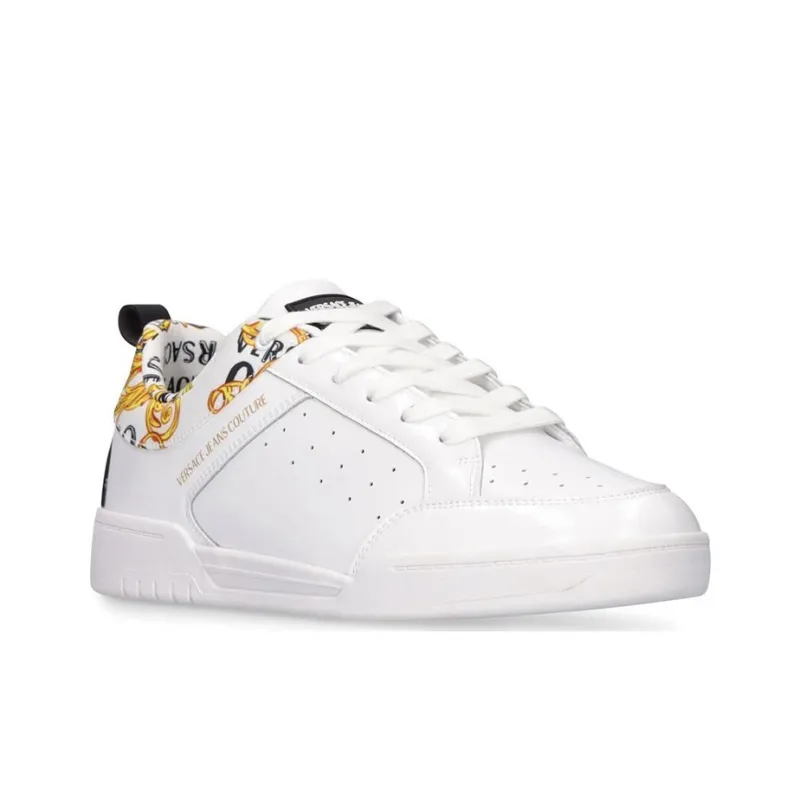 VERSACE JEANS Couture Brooklyn Patent-leather Sneakers-1