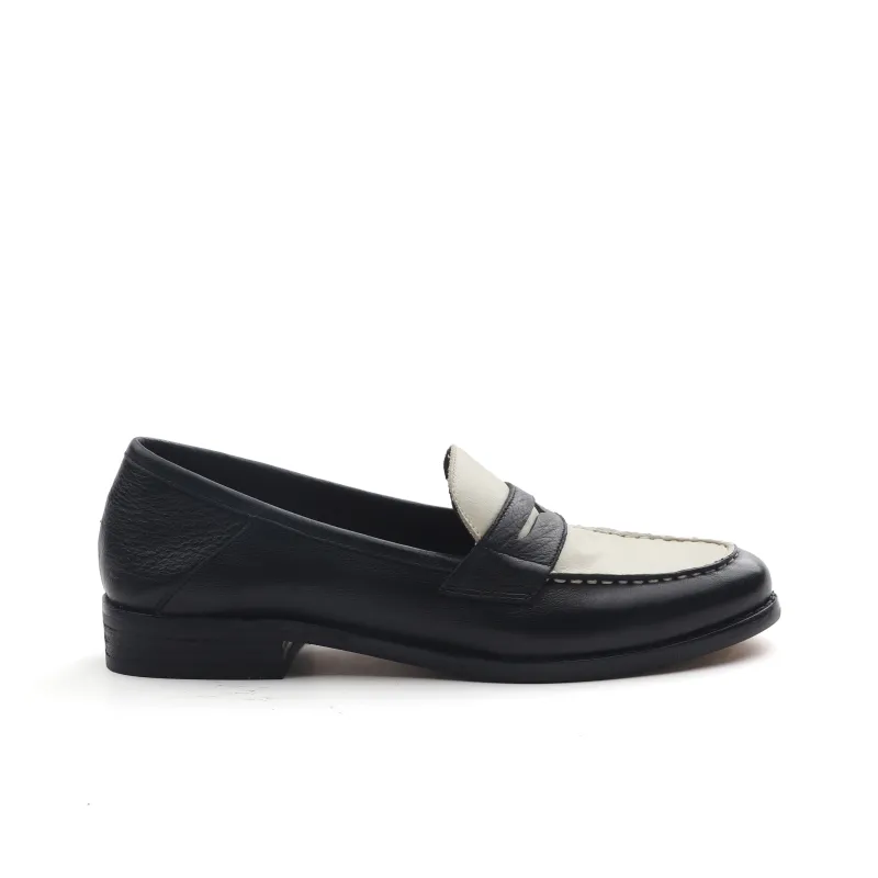 Kacey Devlin Loafers Women's Black, White-1