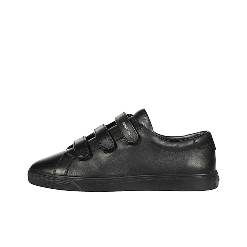 SAINT LAURENT Low Top Stylish Skateboarding Shoes Men's Black-0