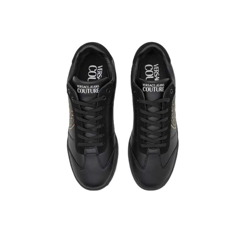 VERSACE JEANS Versace Stylish Skateboarding Shoes Men's Black-2