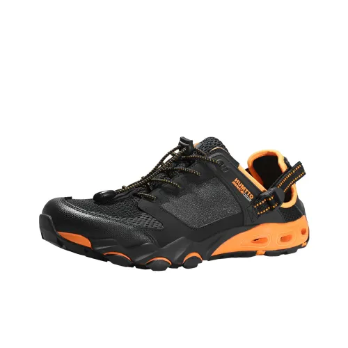 HUMTTO River Trekking Shoes Men Black/Yellow