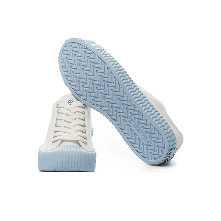 Excelsior Canvas Shoes Unisex Low Top Alice Blue-4