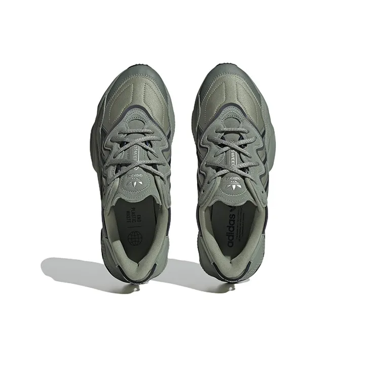 Adidas Ozweego Silver Green-4