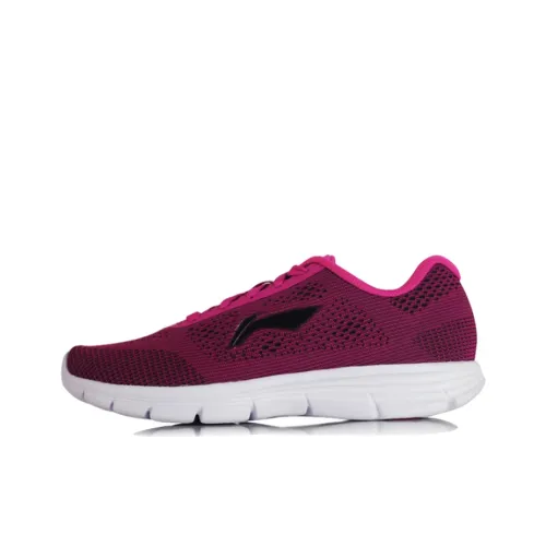 LINING Running Shoes Women's Low-Top Standard Black/Faded Rose