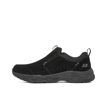 Skechers Oak Canyon Cushioning Slip Resistant And Abrasion Resistant Low Top Casual Shoes All Black