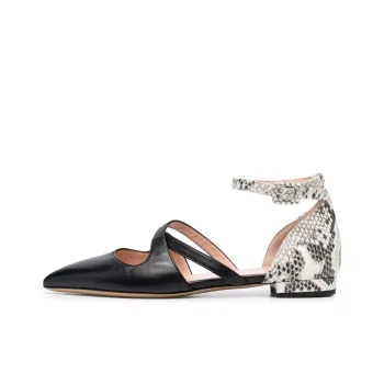 BALLY Python Print detail Pointed Pumps